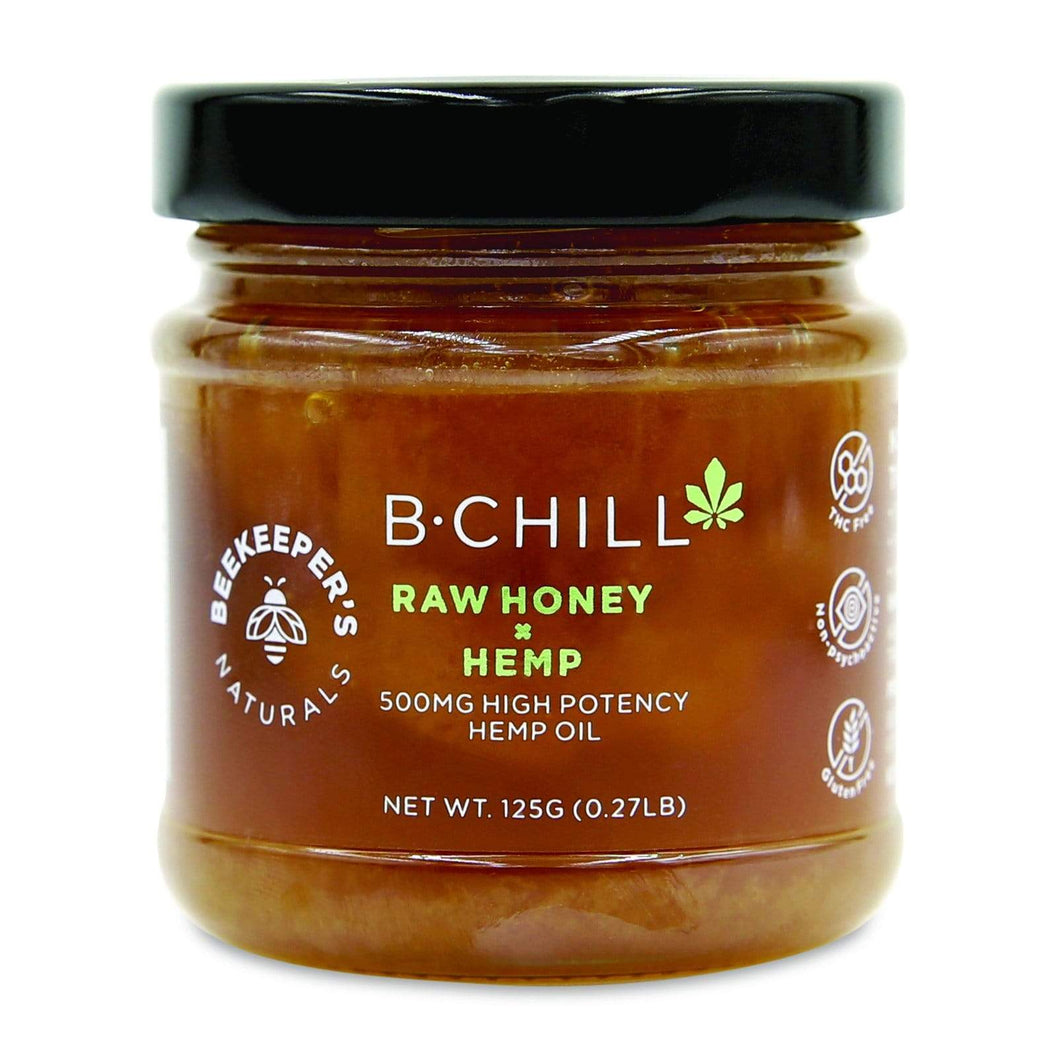 Beekeeper's Naturals B.Chill 500mg CBD Honey Jar